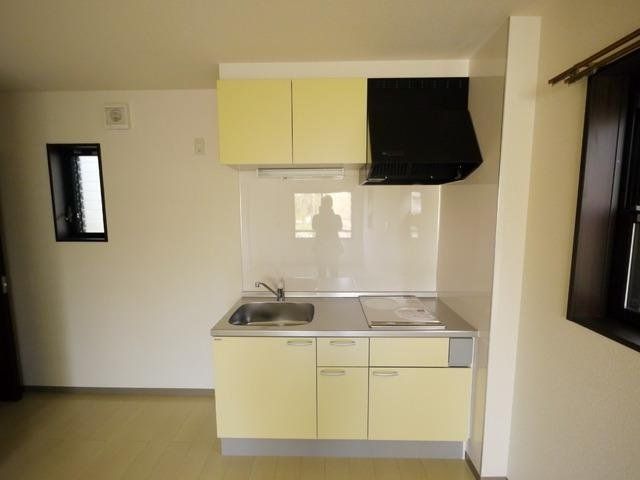 キッチン　IH２口システムキッチン♪