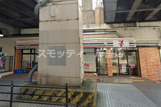 コンビニ　セブンイレブン 天王寺三明町店（コンビニ）まで1128m