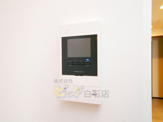 セキュリティ　モニター付きインターホン完備しています♪