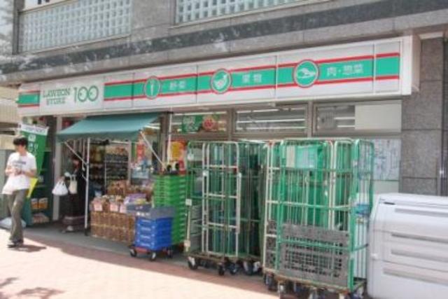 コンビニ　ローソンストア100飛田給店（コンビニ）まで454m