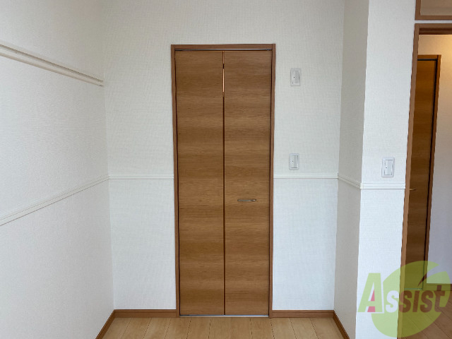収納　奥行きのある収納です。
