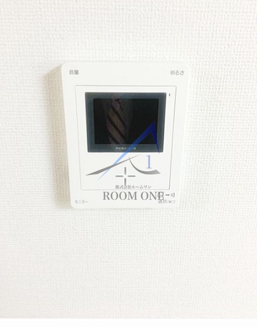 セキュリティ　モニター付きインターホンです。