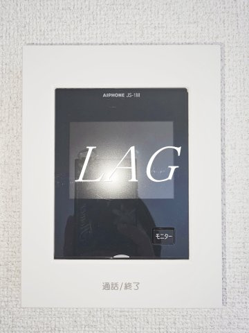 セキュリティ　モニター付きインターフォンです。