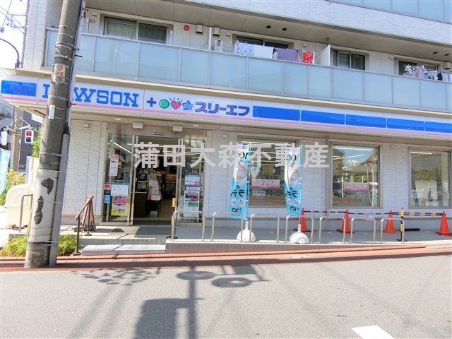 コンビニ　ローソン　LFT大田北嶺町（コンビニ）まで126m
