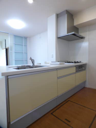 キッチン　Ｒｅｓｉｄｅｎｔｉａｌ Ｐａｒｋ Ｈｉｒａｏ ＊ A0101