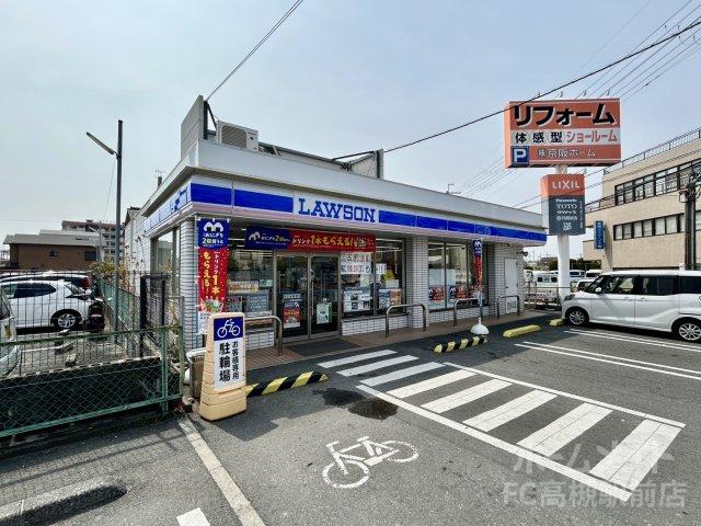 コンビニ　ローソン 高槻如是町店（コンビニ）まで391m