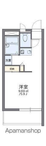 レオパレスフレア駅元町の間取り写真