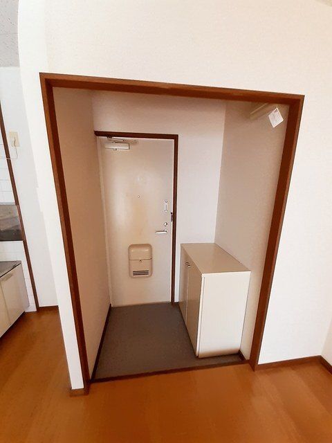 あかしあハイツの玄関写真