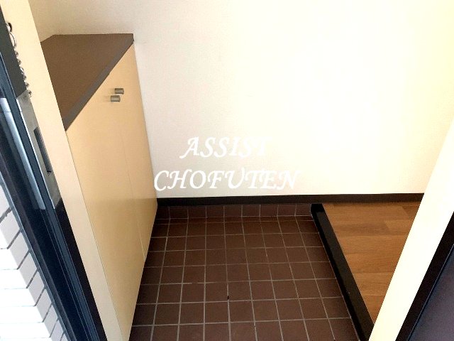飛田給ガーデンの玄関写真