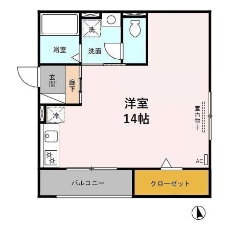 北陸新幹線 金沢駅 バス乗車時間：27分 最寄りバス停で下車 徒歩5分 2階建 築21年の間取り写真