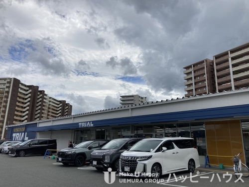 スーパー　スーパーセンタートライアル那珂川店（スーパー）まで614m