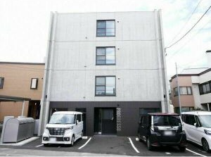 地下鉄東西線 南郷１８丁目駅 徒歩8分 4階建 築6年の外観写真