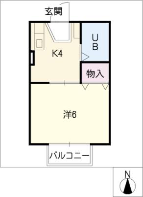 Maison de I’s 2の間取り写真