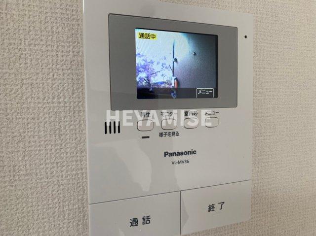 セキュリティ　※室内画像は別号室のもの