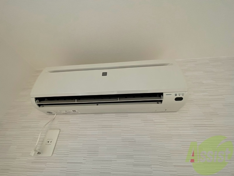 その他設備　エアコンがありますので夏でも快適に過ごせます！
