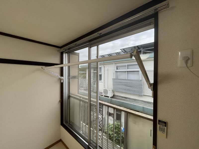 眺望　☆布団も干せる室内物干し☆