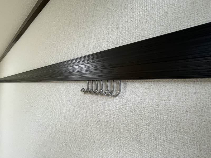 その他設備　☆フックレール設置済み☆小物など掛けられます☆