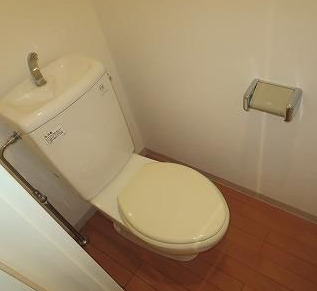 東急目黒線 洗足駅 徒歩8分 5階建 築25年のトイレ写真