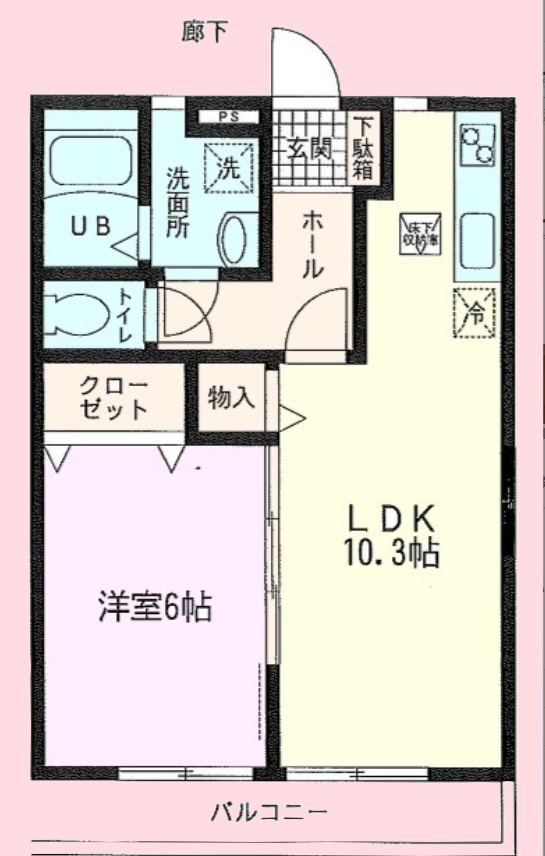 ブライトIIの間取り写真
