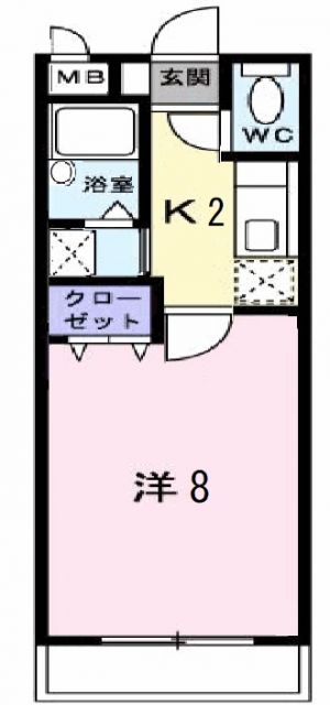 メゾン・トランキルの間取り写真