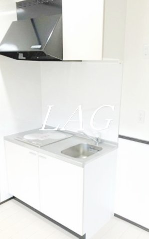 京王線 多磨霊園駅 徒歩4分 2階建 築8年のキッチン写真