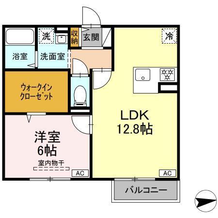 アムール大沼の間取り写真