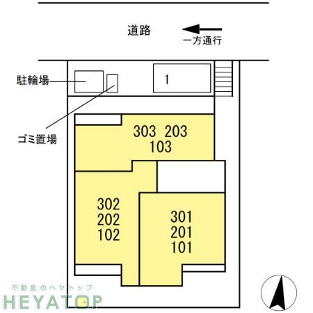 地下鉄桜通線 瑞穂運動場西駅 徒歩9分 3階建 新築の居間写真