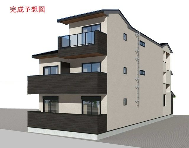 建物外観　完成予想図