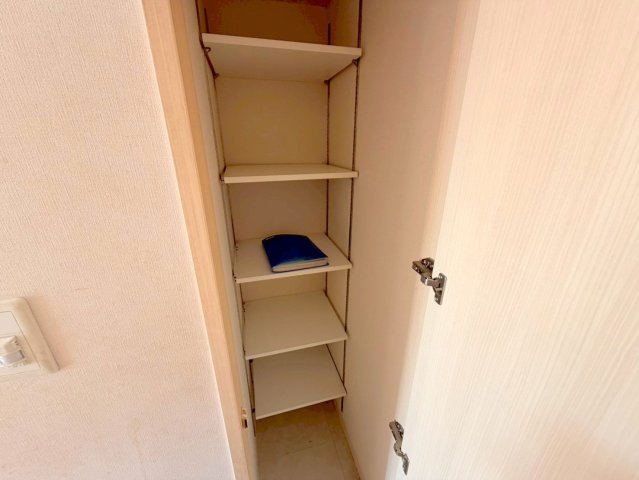 収納　しっかり収納スペースも確保。使いやすいお部屋です。