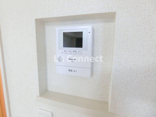 セキュリティ　突然の来客もＴＶモニターホンでしっかり確認。