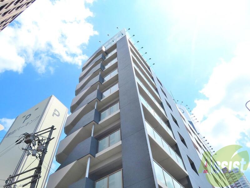 建物外観　大阪市北区豊崎。プログレスコート梅田北