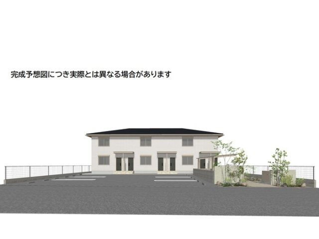 建物外観　完成パース