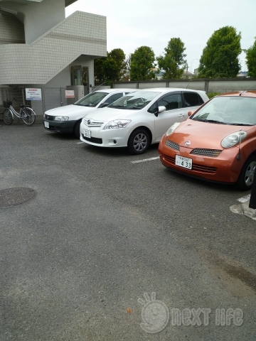 駐車場　エステージ西調布の駐輪場