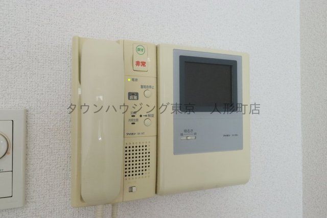 セキュリティ　モニター付きインターフォン