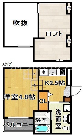 REVE住之江の間取り写真