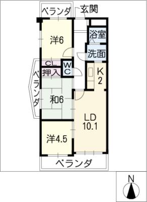 HAST御器所の間取り写真