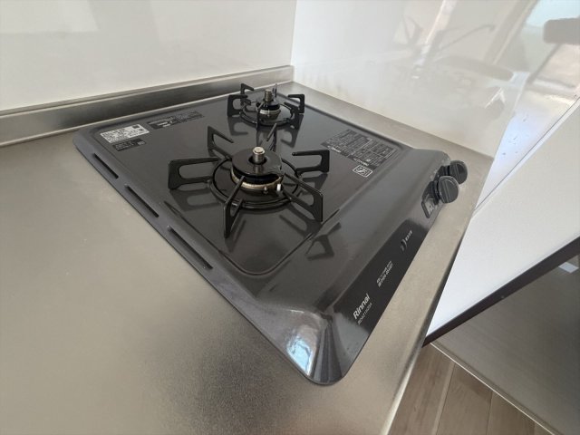 キッチン　2口ガスコンロのキッチン