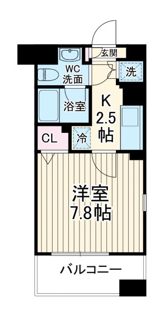 ヴィルヌーブの間取り写真