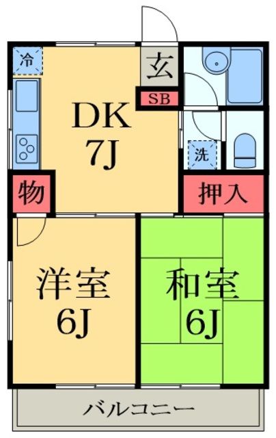 メゾン大森の間取り写真