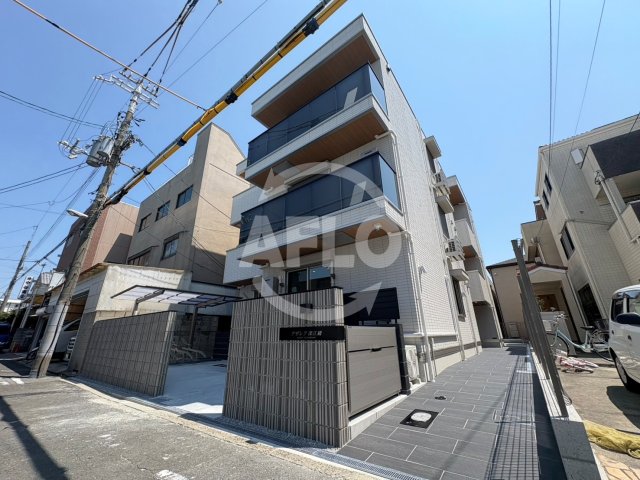 建物外観　アザレア深江橋　外観