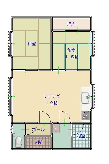 メゾンナオミパート１の間取り