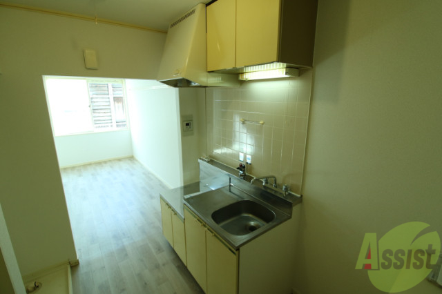 キッチン　ガスコンロ設置可能です