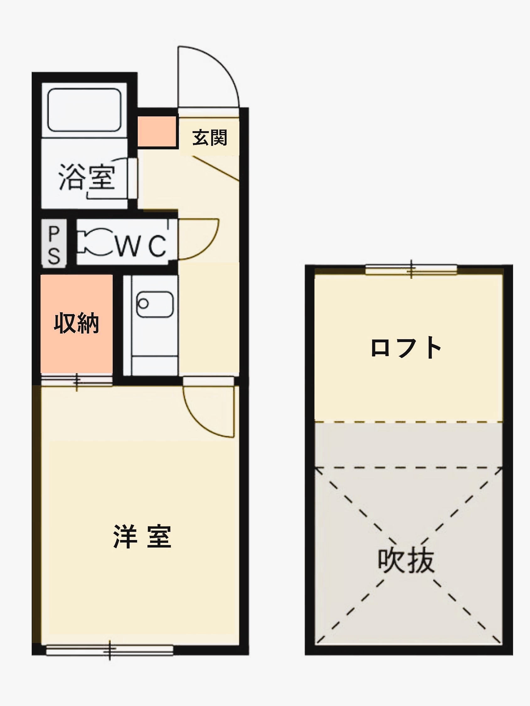 ドーマ安東の間取り