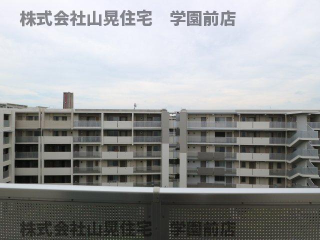 【奈良市鶴舞西町のマンションの眺望】