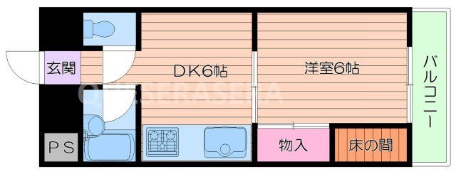 第一石田マンションの間取り