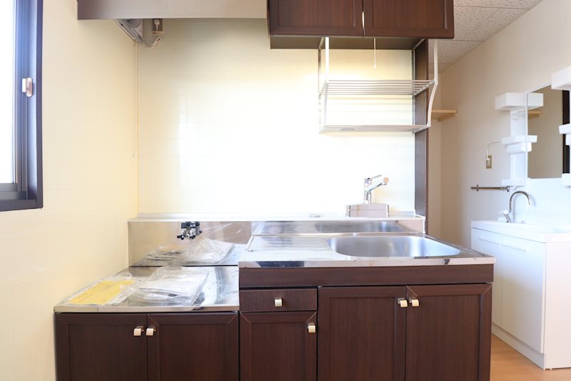 キッチン　ガスコンロ対応♪