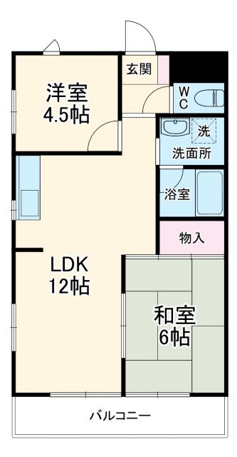 マンションＳＯＬＥＣの間取り