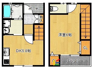 ｏｈａｓｕ白山の間取り