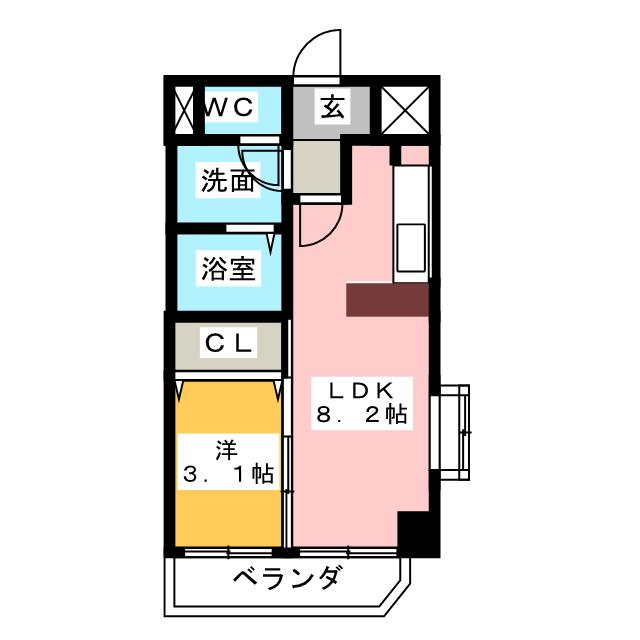 ＣＡＳＡ　ＤＥＬ　ＳＯＬの間取り