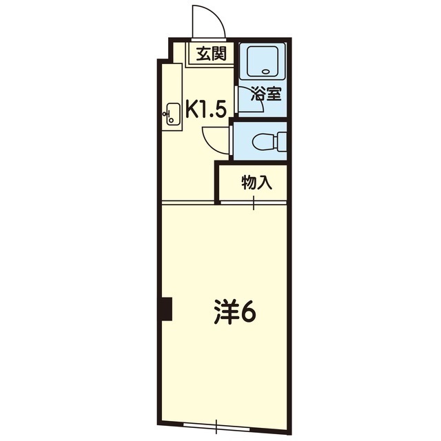 クレール新町の間取り